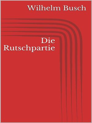 cover image of Die Rutschpartie